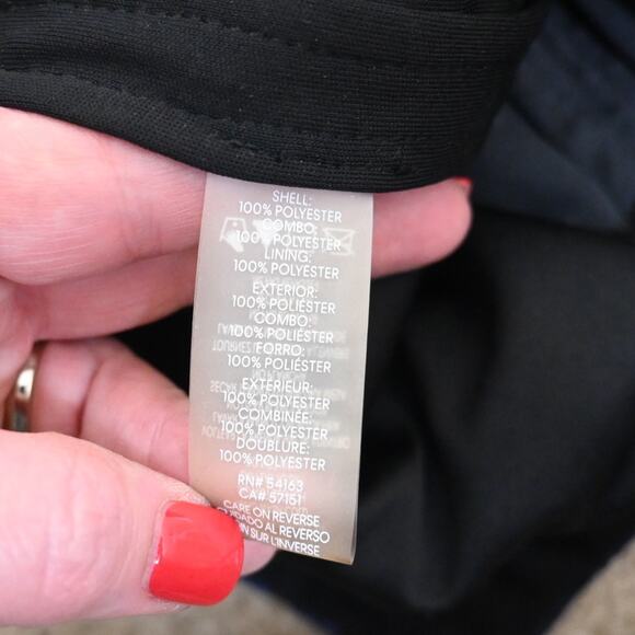 Calvin Klein Womens 4 Midnight Blue Mesh Sequin Cocktail Dress - Picture 9 of 10